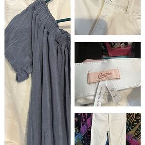 Carter's Gray Off-Shoulder Dress